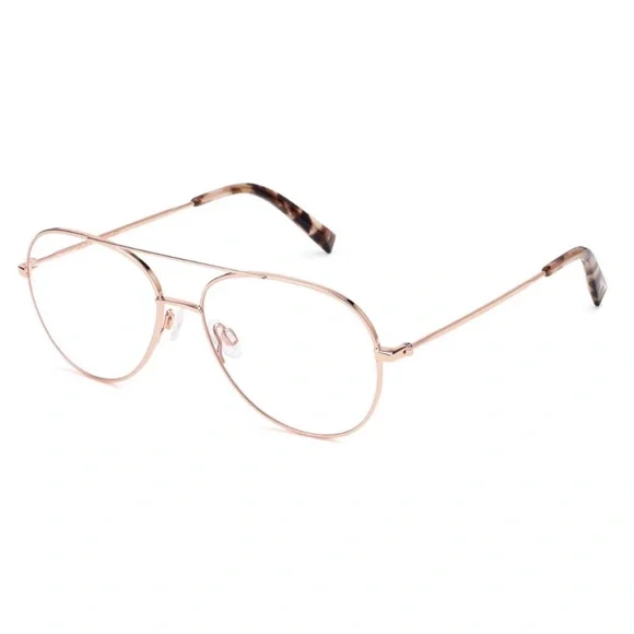 Warby Parker Rose Gold York Frames - Picture 2 of 4